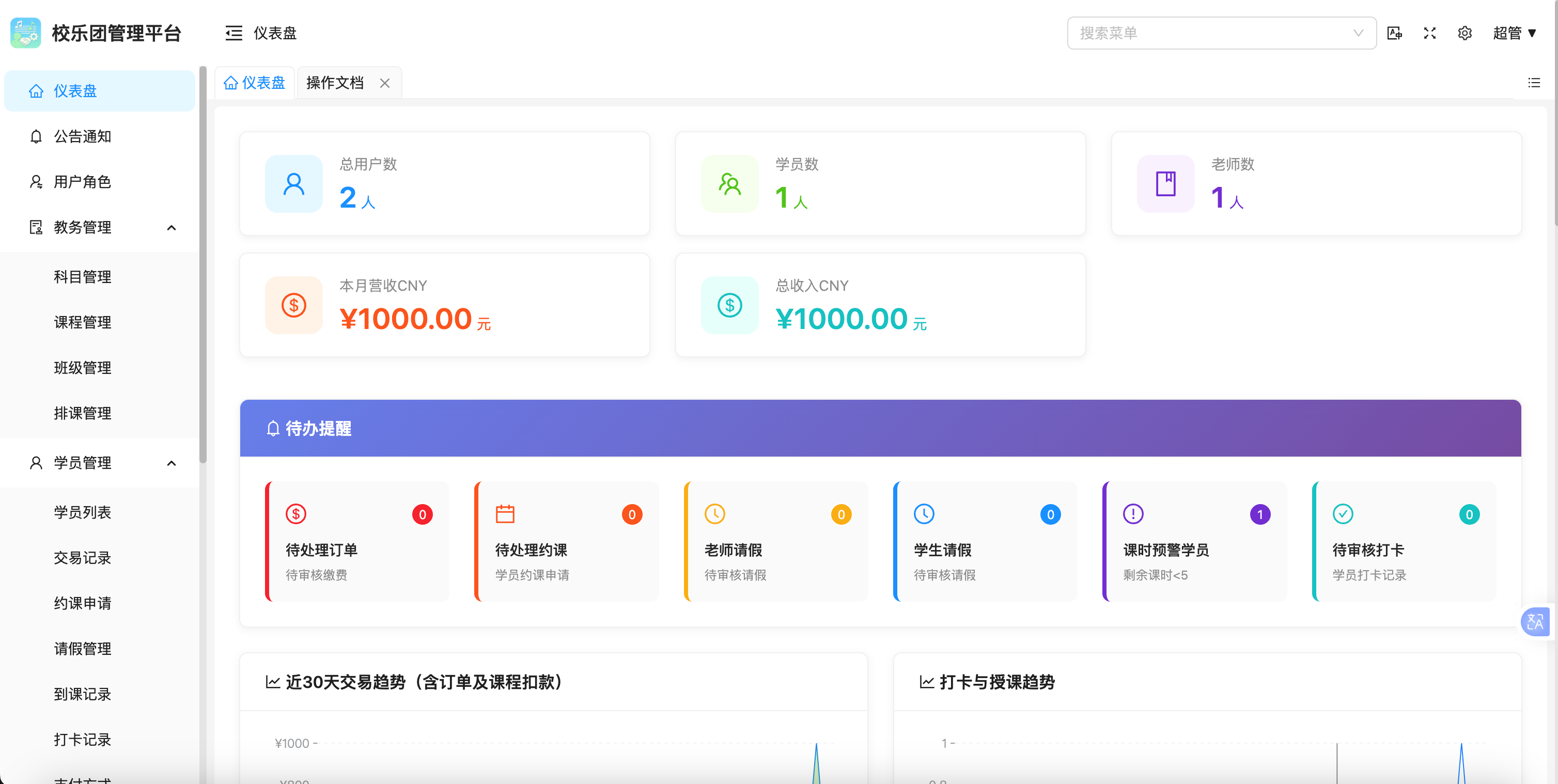 基于 Reac+SpringBoot+Mysql 的现代化教务管理系统-在线约课/教务排课/老师上课